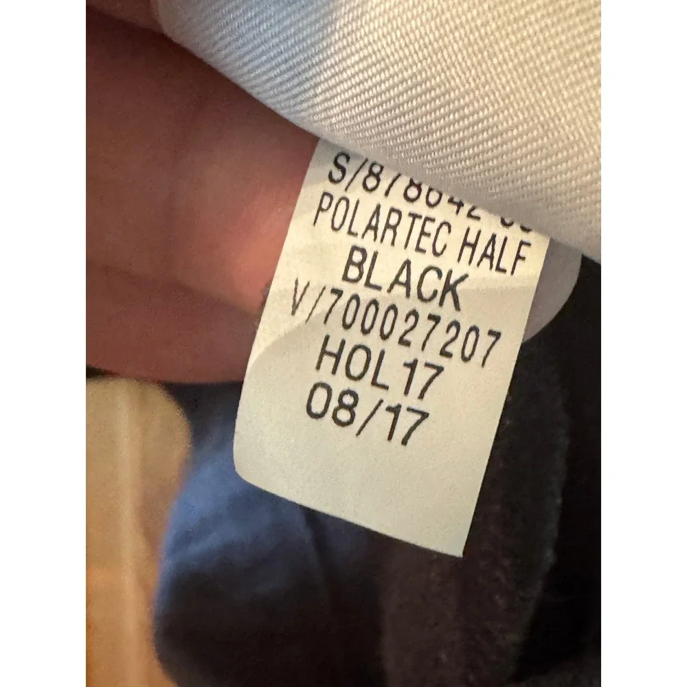 Banana Republic X Polartec Half Zip Pullover Mens XL Charcoal Gray Fleece 878042
